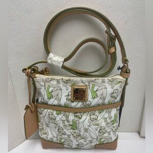 Disney Dooney & Bourke Tinkerbell Half Marathon Crossbody Purse Bag 2014 - NEW